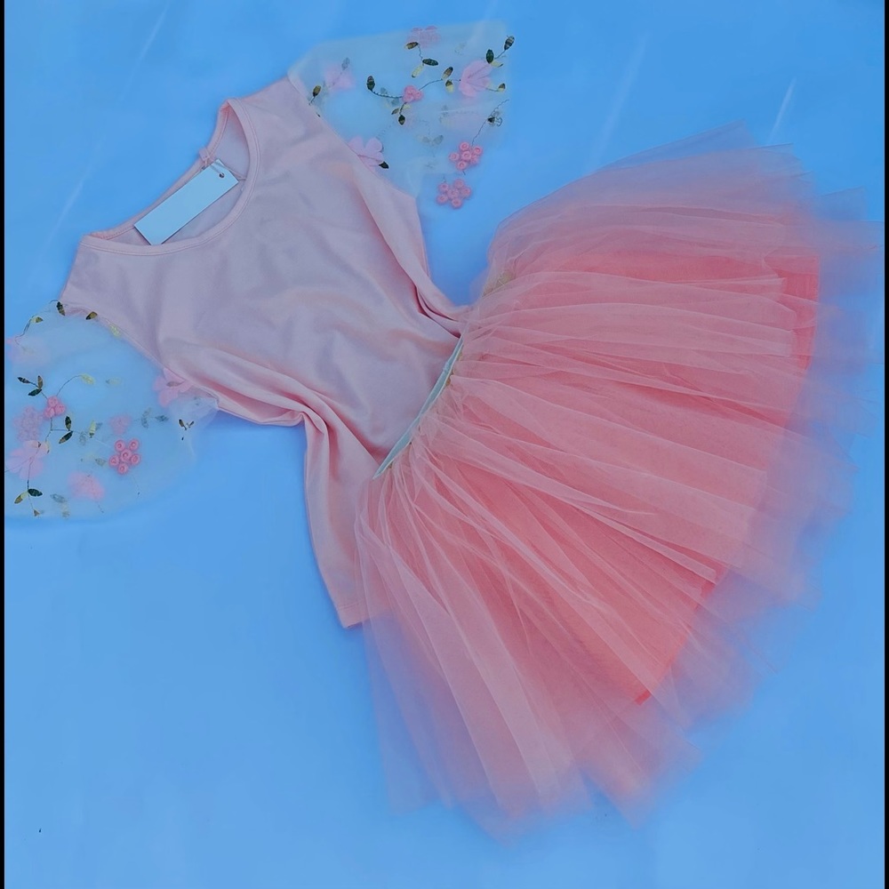 Blush Floral Sleeves Top